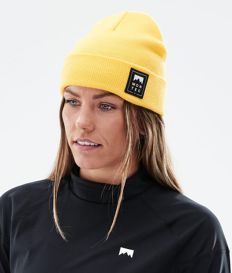 Montec Kilo II Czapka Beanie Yellow, Zdjęcie 3 z 3