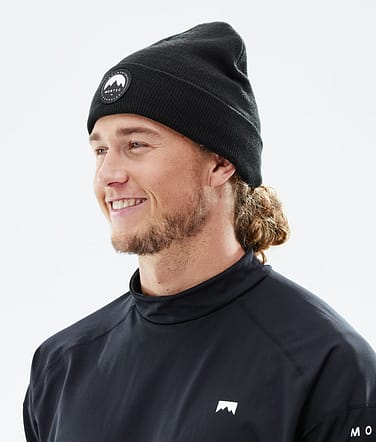 Montec Patch Beanie čepice Black