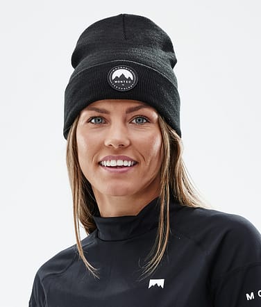 Montec Patch Beanie čepice Black