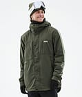 Dope Insulated Bunda střední vrstvy Pánské Olive Green, Obrázek 1 z 12