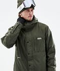 Dope Insulated Bunda střední vrstvy Pánské Olive Green, Obrázek 3 z 12