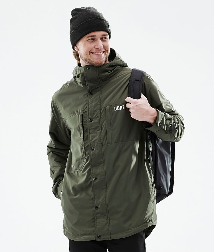 Dope Insulated Bunda střední vrstvy Outdoor Pánské Olive Green, Obrázek 6 z 12