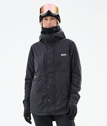 Dope Insulated W Kurtka typu midlayer Kobiety Black