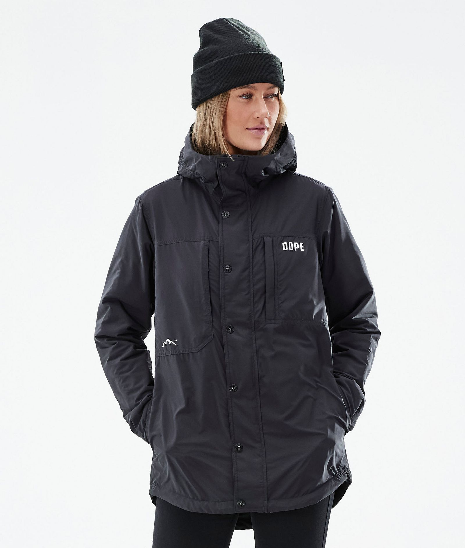 Dope Insulated W Kurtka typu midlayer Outdoor Kobiety Black, Zdjęcie 1 z 10