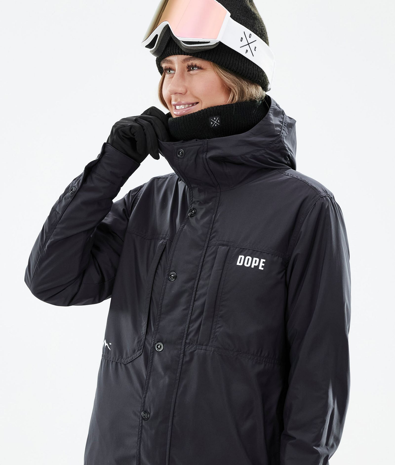 Dope Insulated W Kurtka typu midlayer Kobiety Black, Zdjęcie 3 z 12