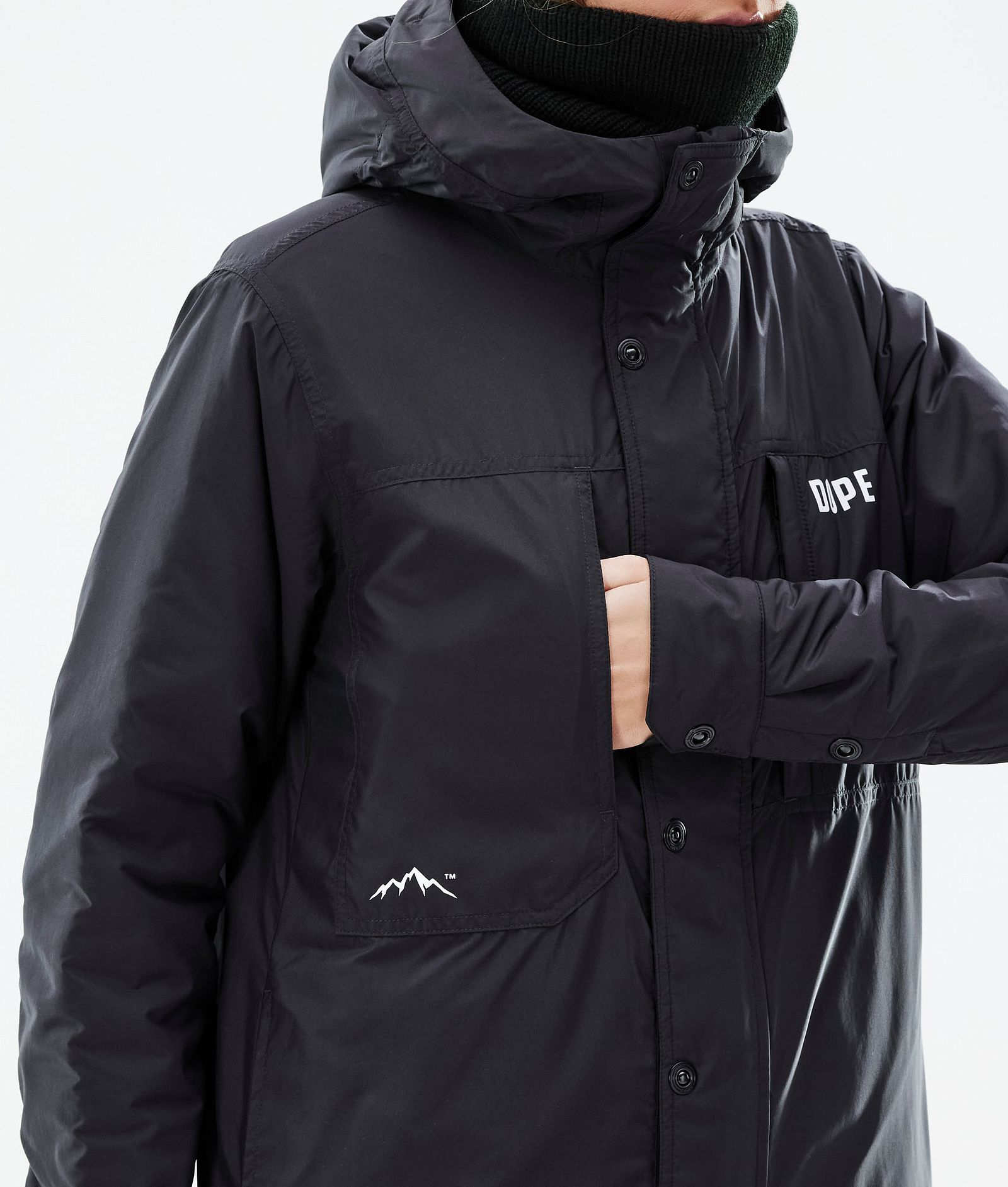 Dope Insulated W Kurtka typu midlayer Kobiety Black, Zdjęcie 11 z 12