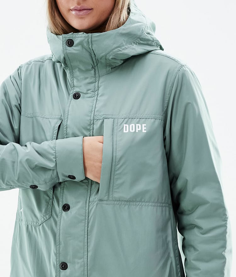 Dope Insulated W Bunda střední vrstvy Outdoor Dámské Faded Green, Obrázek 8 z 10