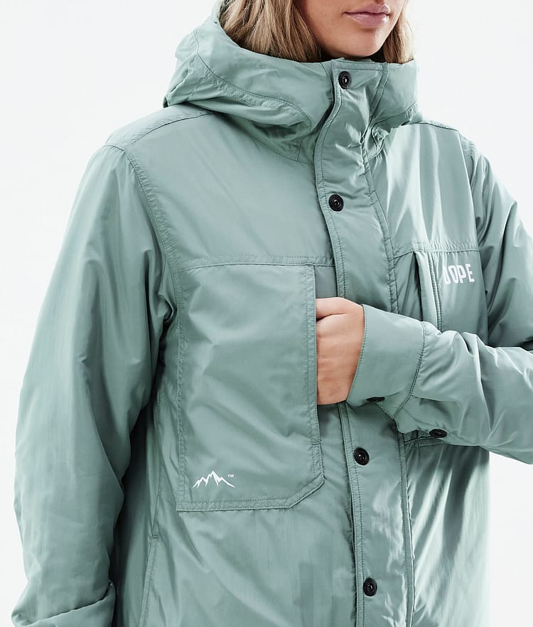 Dope Insulated W Bunda střední vrstvy Outdoor Dámské Faded Green, Obrázek 9 z 10