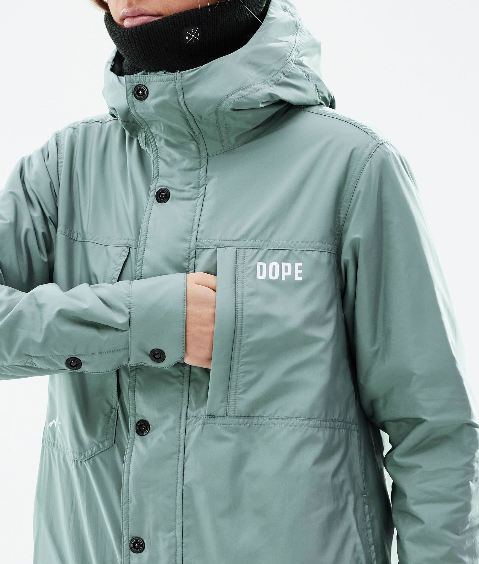 Dope Insulated W Kurtka typu midlayer Kobiety Faded Green, Zdjęcie 10 z 12