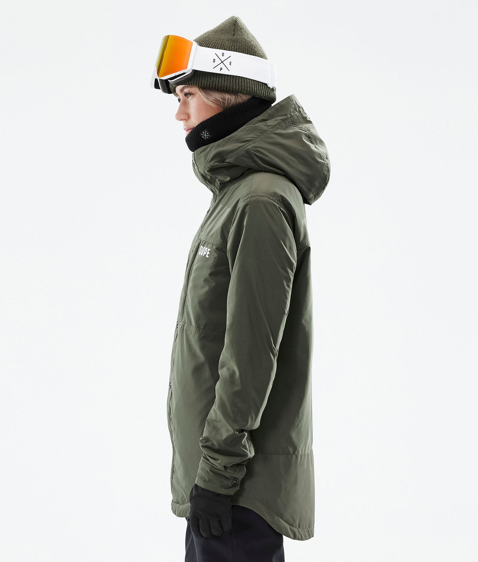 Dope Insulated W Kurtka typu midlayer Kobiety Olive Green, Zdjęcie 7 z 12