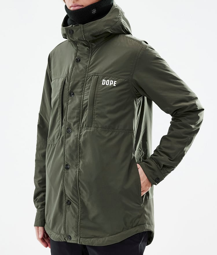 Dope Insulated W Kurtka typu midlayer Kobiety Olive Green, Zdjęcie 9 z 12