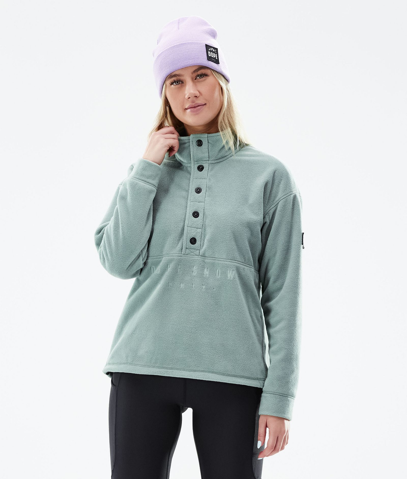 Dope Comfy W 2021 Sweter Polarowy Kobiety Faded Green, Zdjęcie 1 z 7