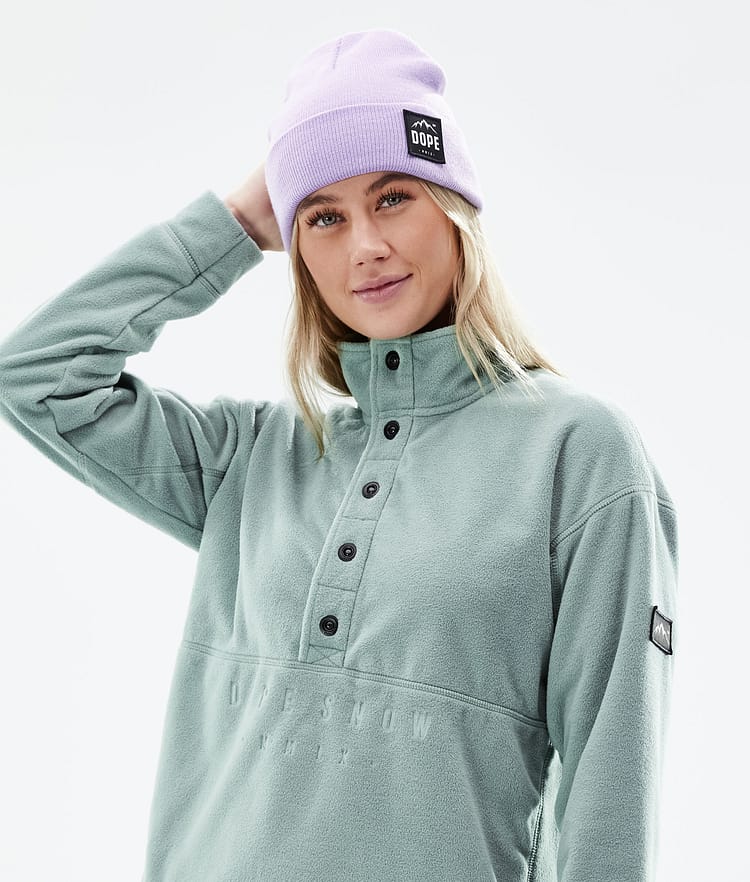 Dope Comfy W 2021 Sweter Polarowy Kobiety Faded Green, Zdjęcie 2 z 7