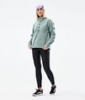 Dope Comfy W 2021 Sweter Polarowy Kobiety Faded Green, Zdjęcie 4 z 7