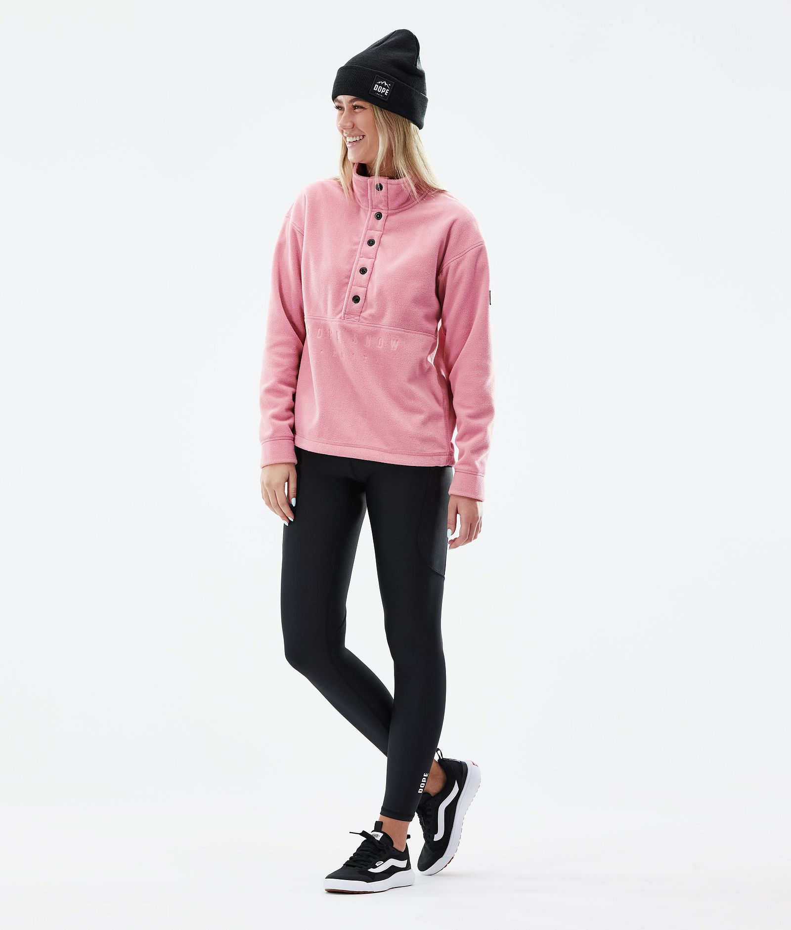 Dope Comfy W 2021 Fleecová Mikina Dámské Pink, Obrázek 4 z 7