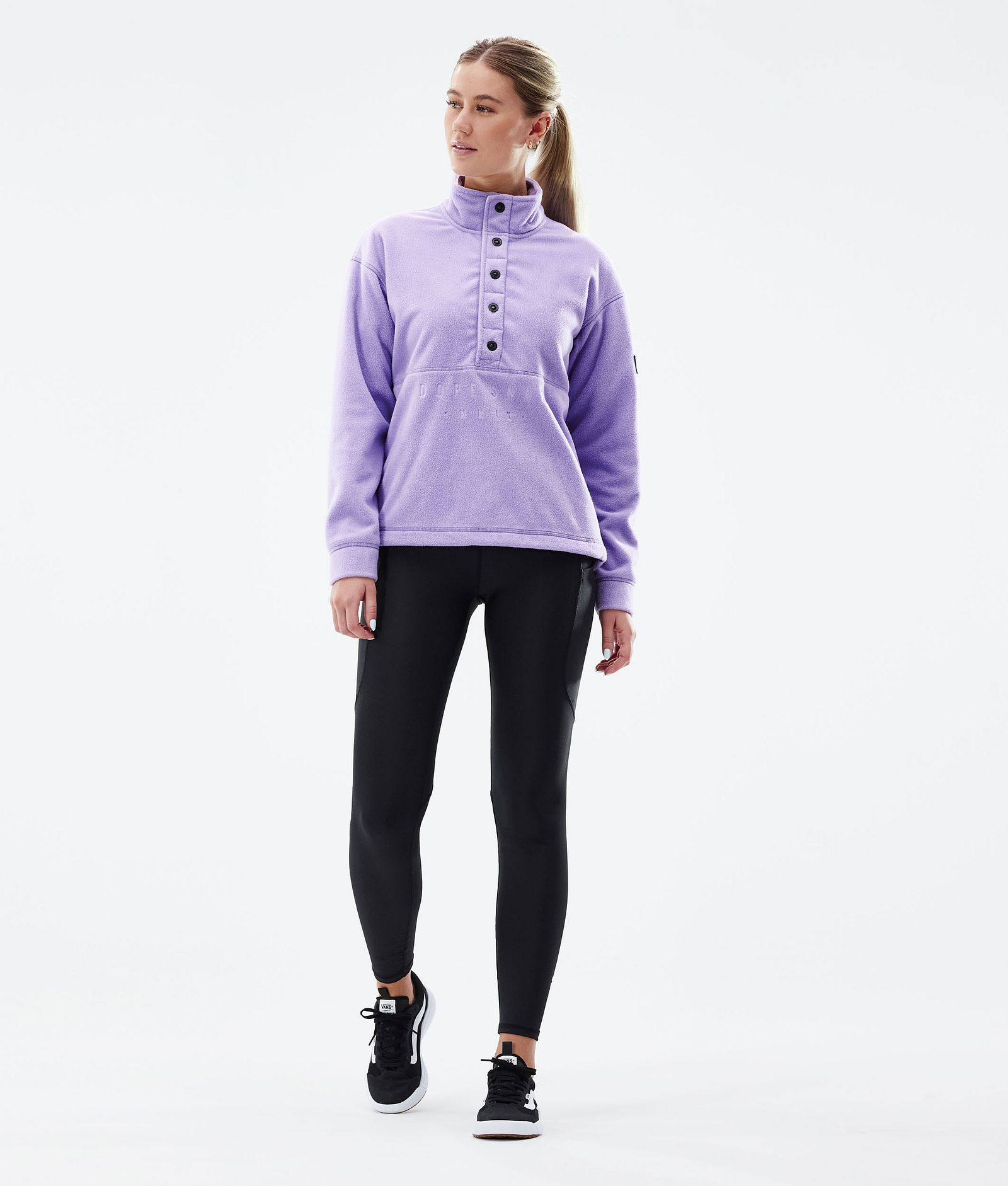 Dope Comfy W 2021 Fleecová Mikina Dámské Faded Violet, Obrázek 4 z 6