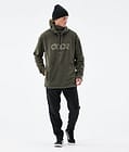 Dope Cozy II 2021 Bluza Polarowa Mężczyźni Olive Green, Zdjęcie 4 z 7