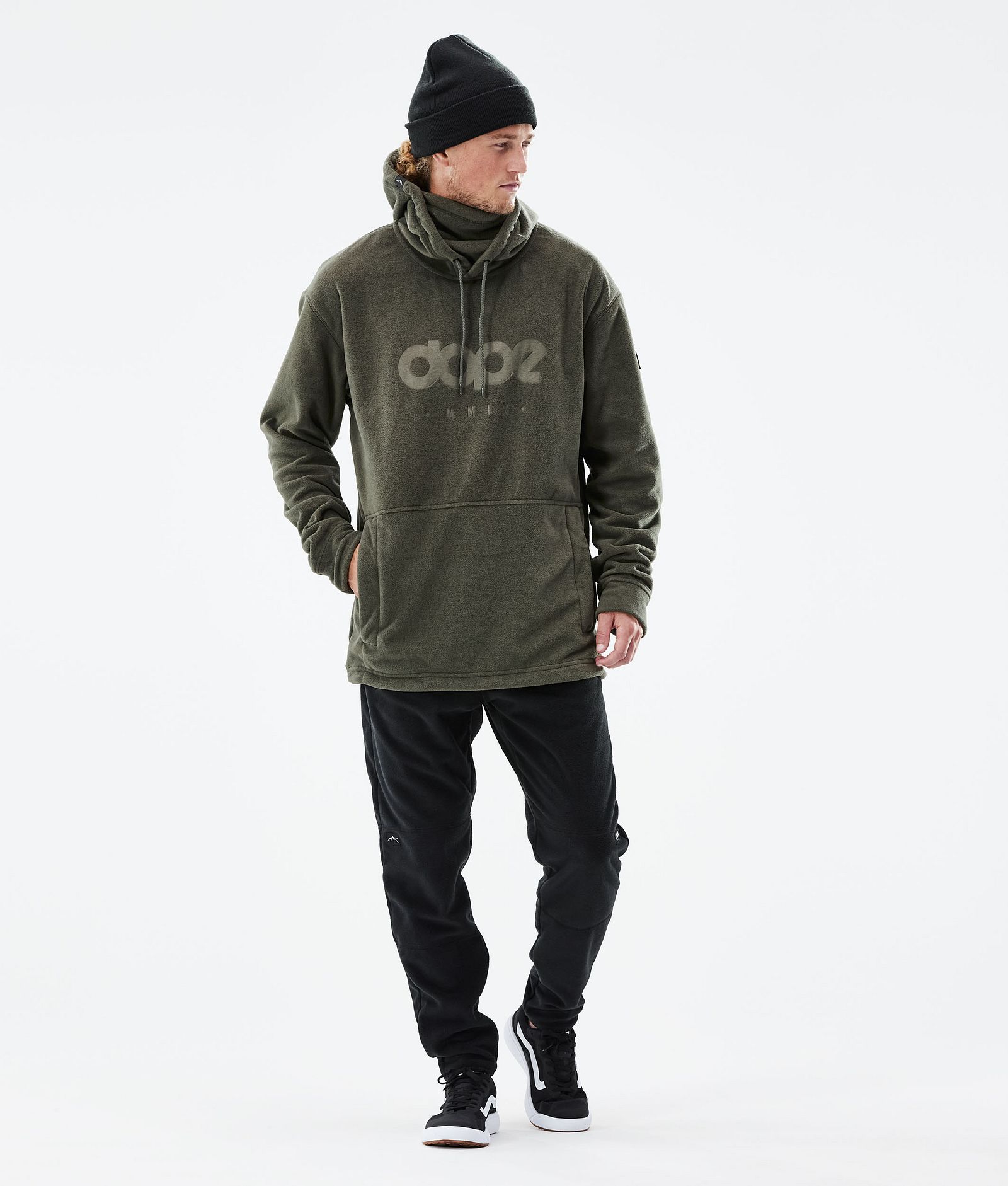 Dope Cozy II 2021 Bluza Polarowa Mężczyźni Olive Green, Zdjęcie 4 z 7