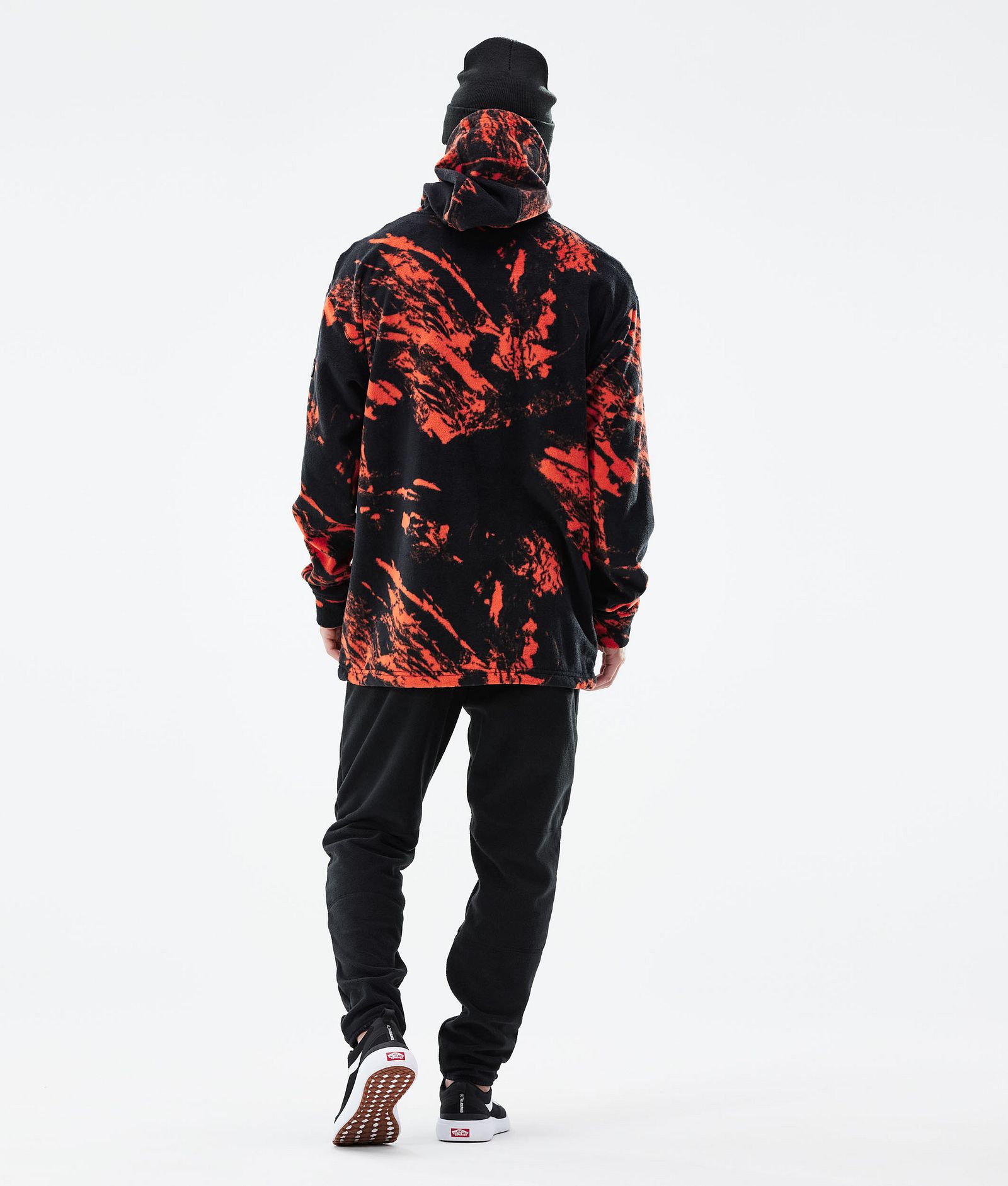 Dope Cozy II 2021 Bluza Polarowa Mężczyźni Paint Orange, Zdjęcie 5 z 7