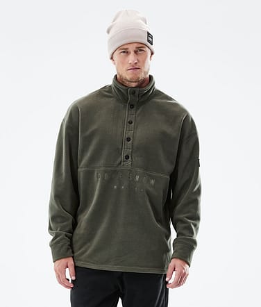 Dope Comfy 2021 Fleecová Mikina Pánské Olive Green