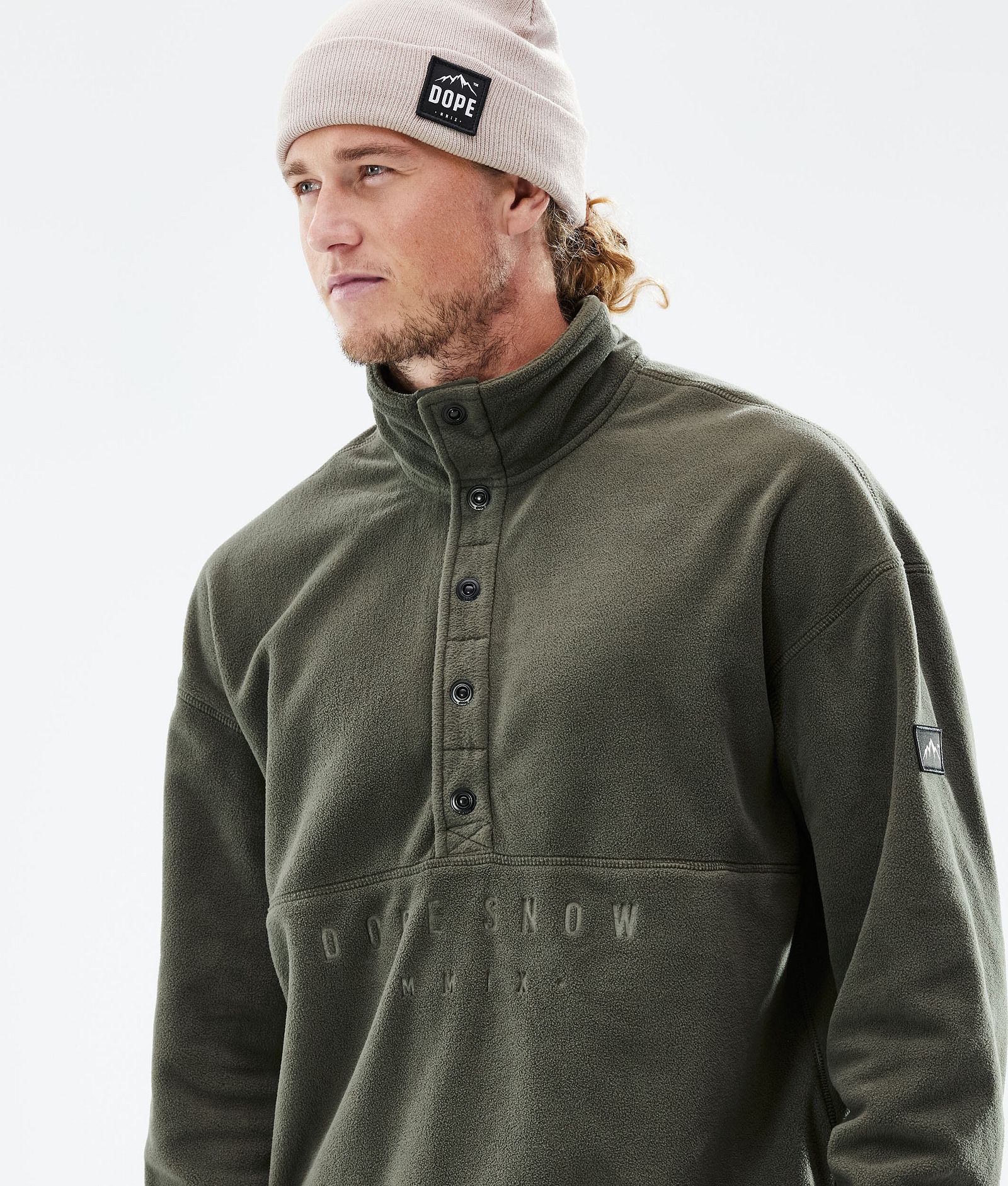 Dope Comfy 2021 Fleecová Mikina Pánské Olive Green, Obrázek 2 z 6