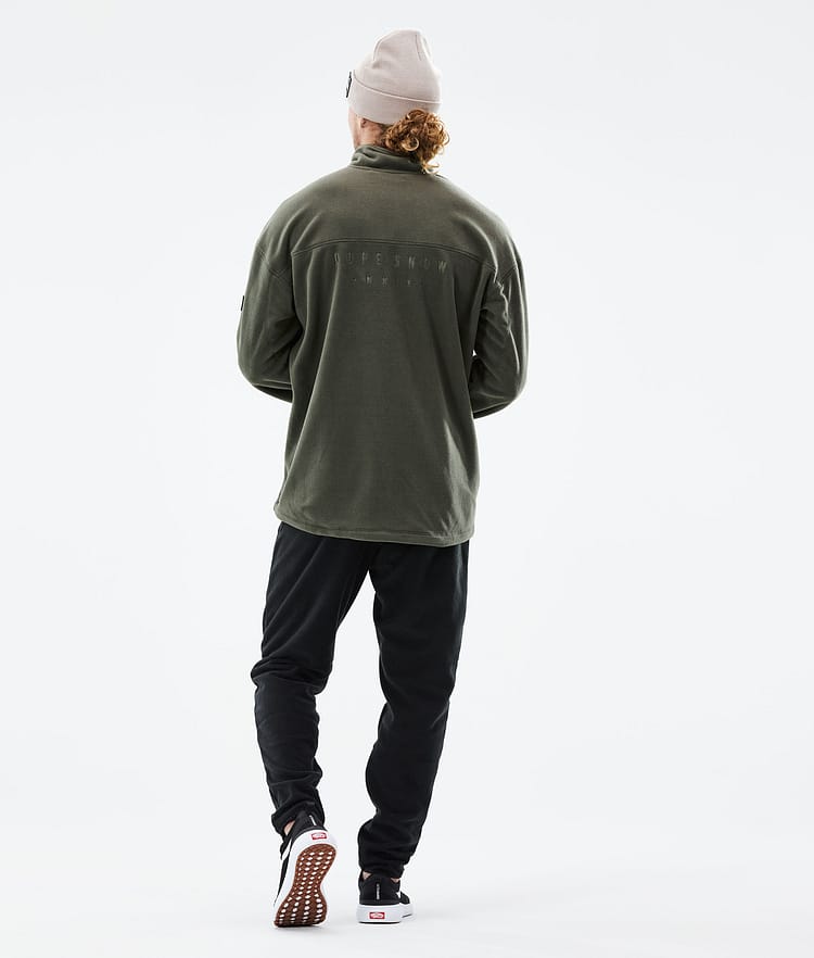 Dope Comfy 2021 Fleecová Mikina Pánské Olive Green, Obrázek 5 z 6