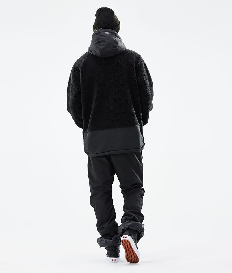 Montec Lima 21 Fleecová Mikina s Kapucí Pánské Black/Phantom, Obrázek 5 z 10