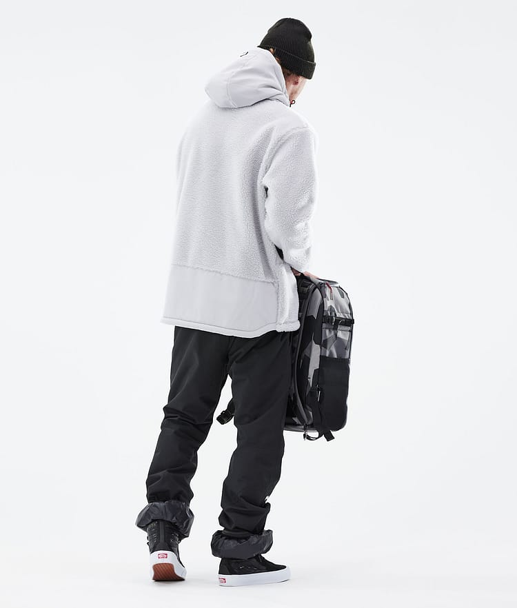 Montec Lima 21 Fleecová Mikina s Kapucí Pánské Light Grey, Obrázek 5 z 10