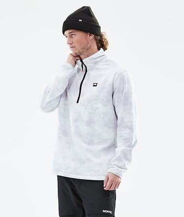 Montec Echo 2021 Sweter Polarowy Mężczyźni White Tiedye