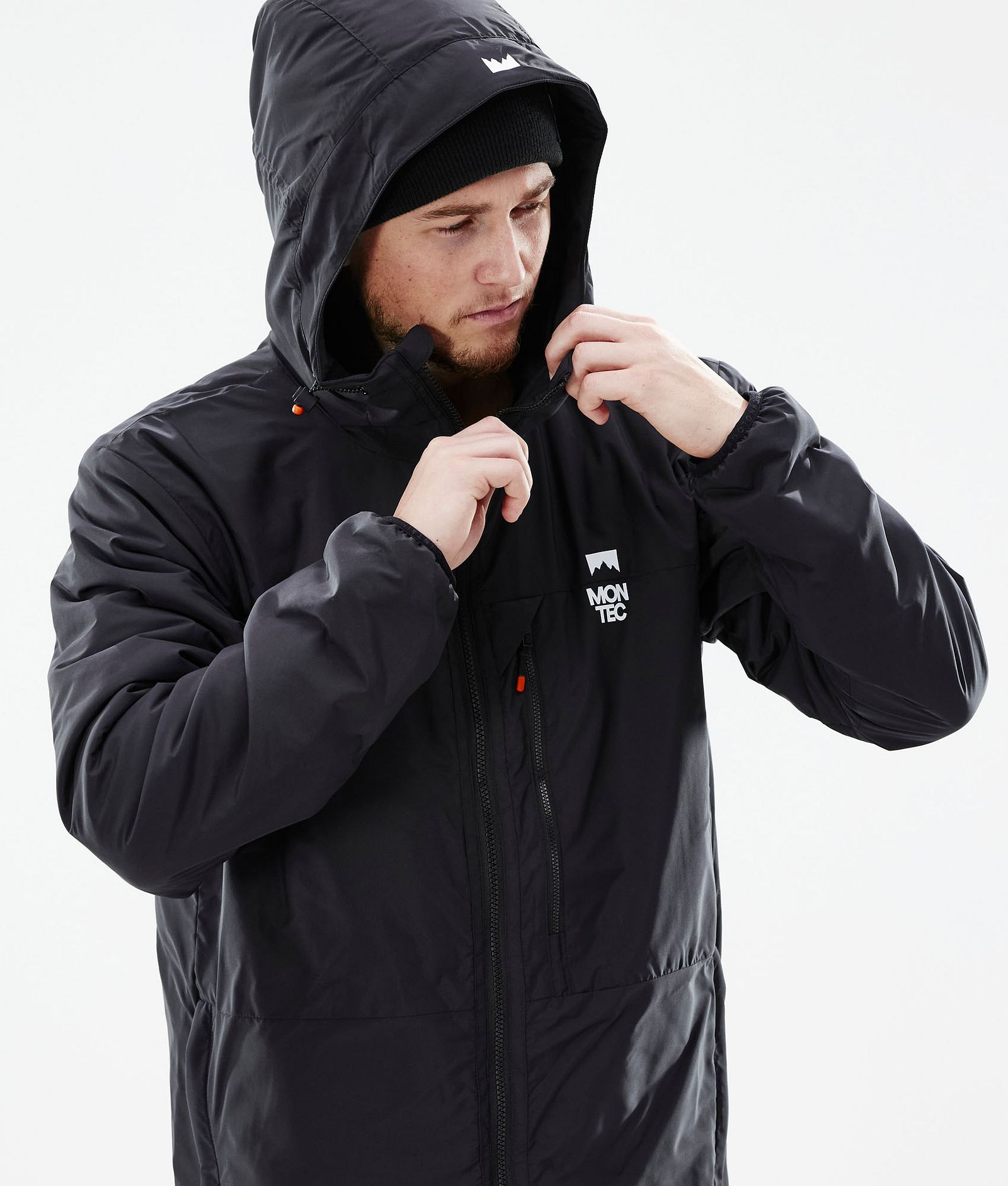 Montec Toasty 120Gsm Midlayer Jacket Outdoor Men Black, Image 3 of 11