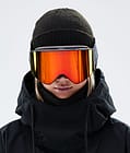 Dope Sight 2021 Ski Goggles Black/Red Mirror, Image 3 of 6