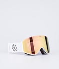 Dope Sight 2021 Ski Goggles White/Champagne Mirror, Image 1 of 6