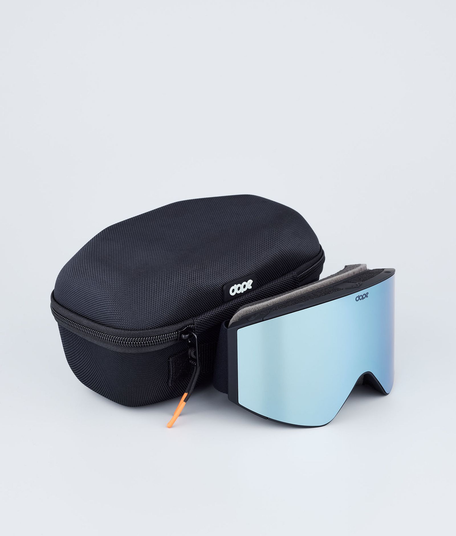 Dope Sight 2021 Ski Goggles Black/Blue Mirror, Image 4 of 6