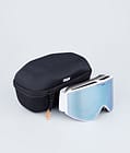 Dope Sight 2021 Ski Goggles White/Blue Mirror, Image 4 of 6