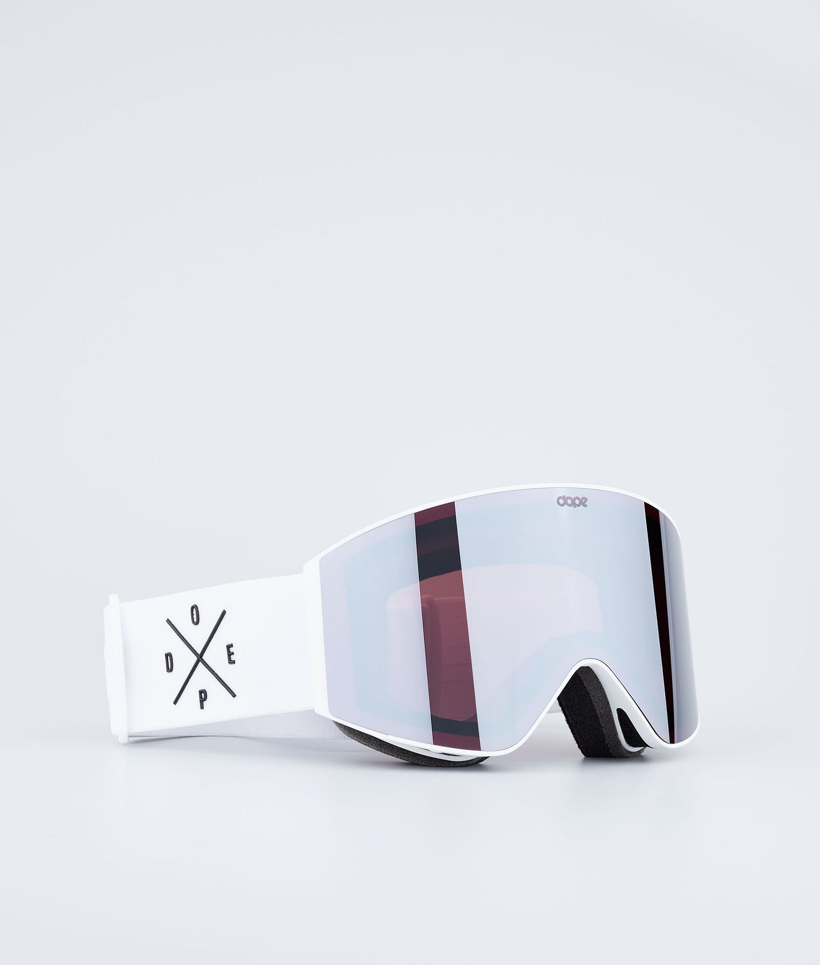 Dope Sight 2021 Ski Goggles White/Silver Mirror, Image 1 of 6