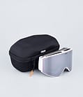 Dope Sight 2021 Ski Goggles White/Silver Mirror, Image 4 of 6