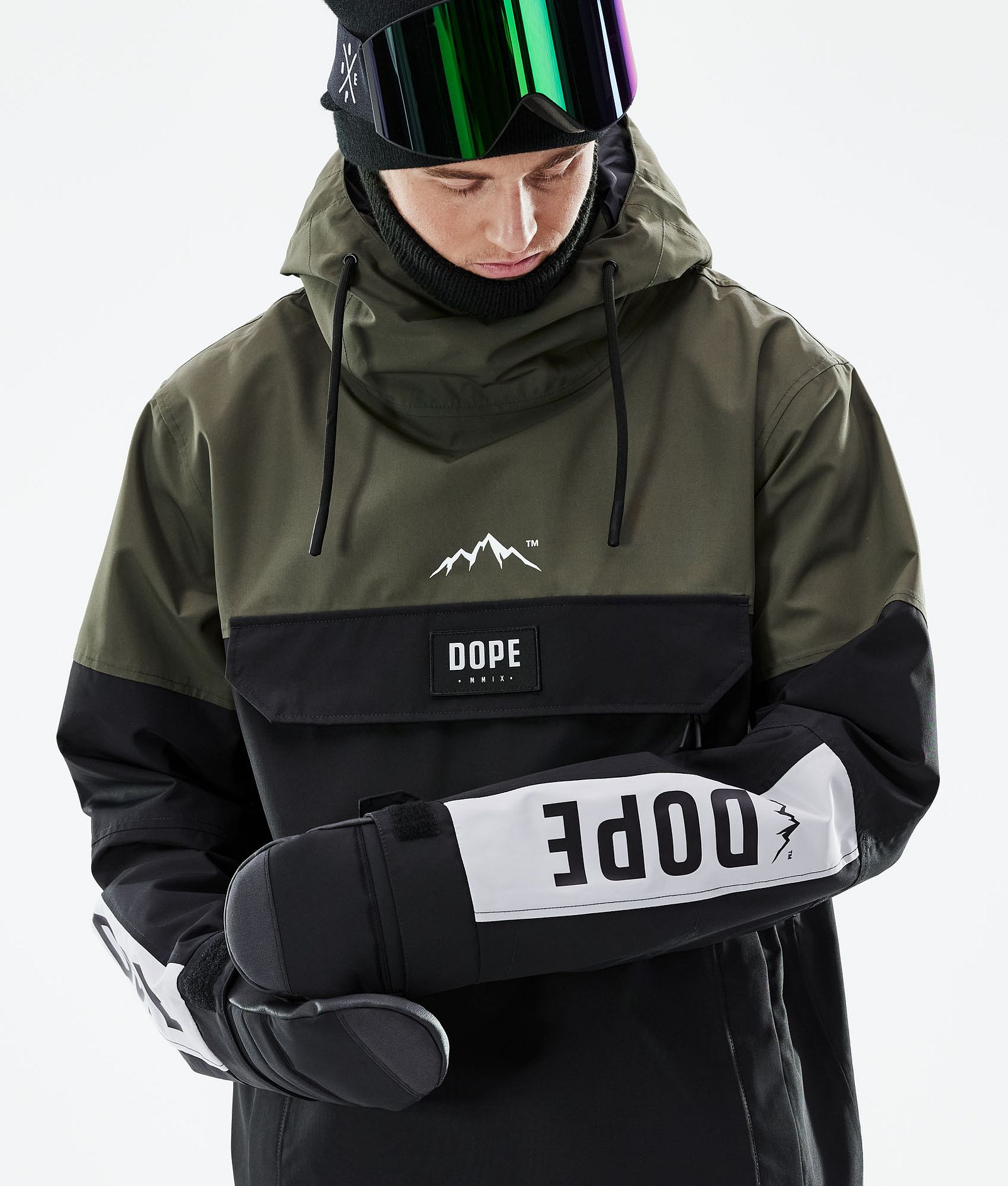 Dope Blizzard LE Kurtka Snowboardowa Mężczyźni Limited Edition Multicolor Olive Green, Zdjęcie 3 z 10