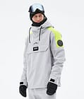 Dope Blizzard LE Snowboard Jacket Men Limited Edition Stripe Light Grey, Image 1 of 9