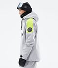 Dope Blizzard LE Snowboard Jacket Men Limited Edition Stripe Light Grey, Image 6 of 9