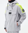 Dope Blizzard LE Snowboard Jacket Men Limited Edition Stripe Light Grey, Image 8 of 9