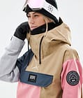 Dope Blizzard LE W Snowboard Jacket Women Limited Edition Patchwork Khaki, Image 2 of 10