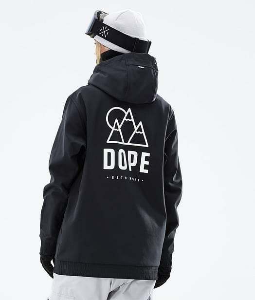 Dope Yeti W 21 Chaqueta Snowboard Mujer Rise Black