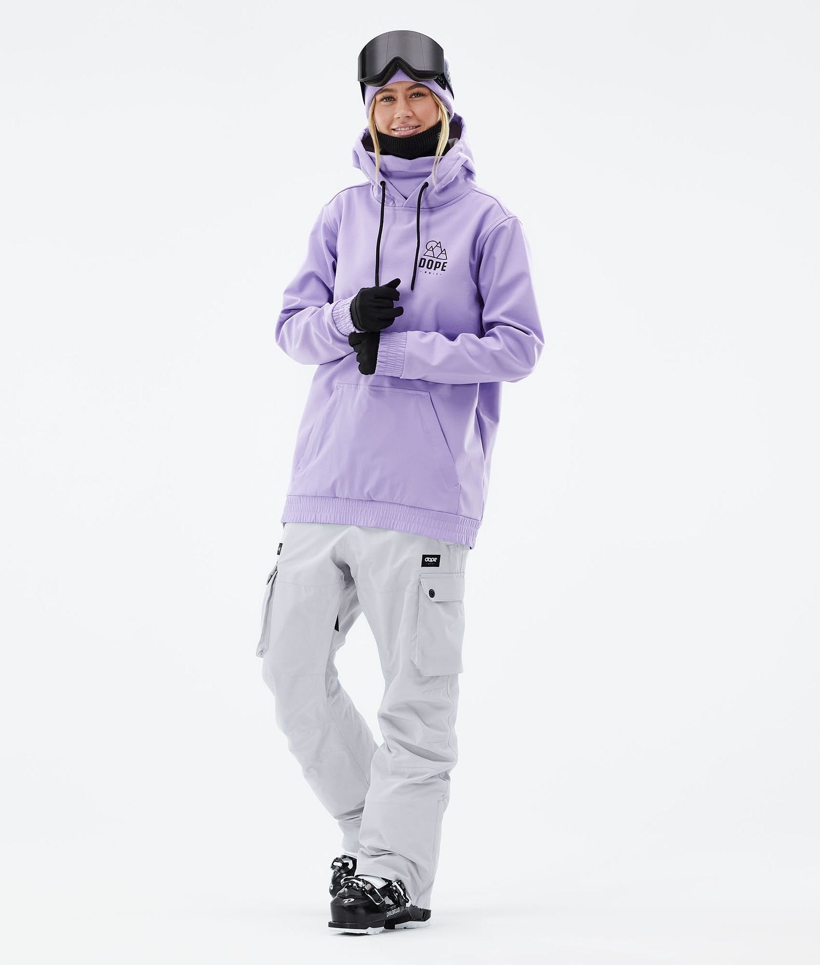 Dope Yeti 2021 Skijacke Damen Rise Faded Violet, Bild 6 von 8