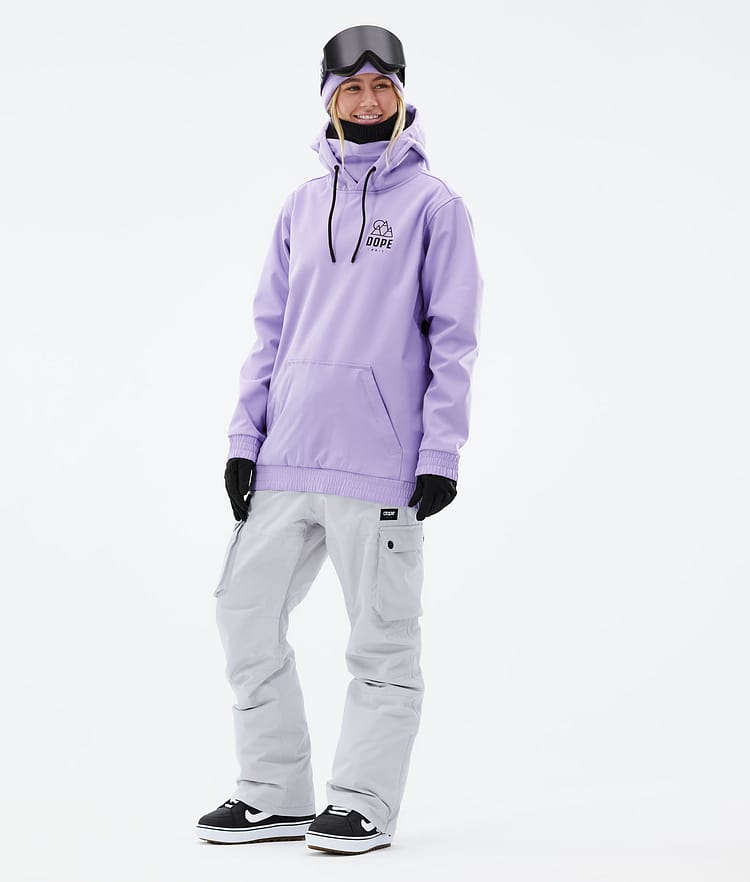 Dope Yeti W 2021 Snowboard Jacket Women Rise Faded Violet, Image 6 of 8