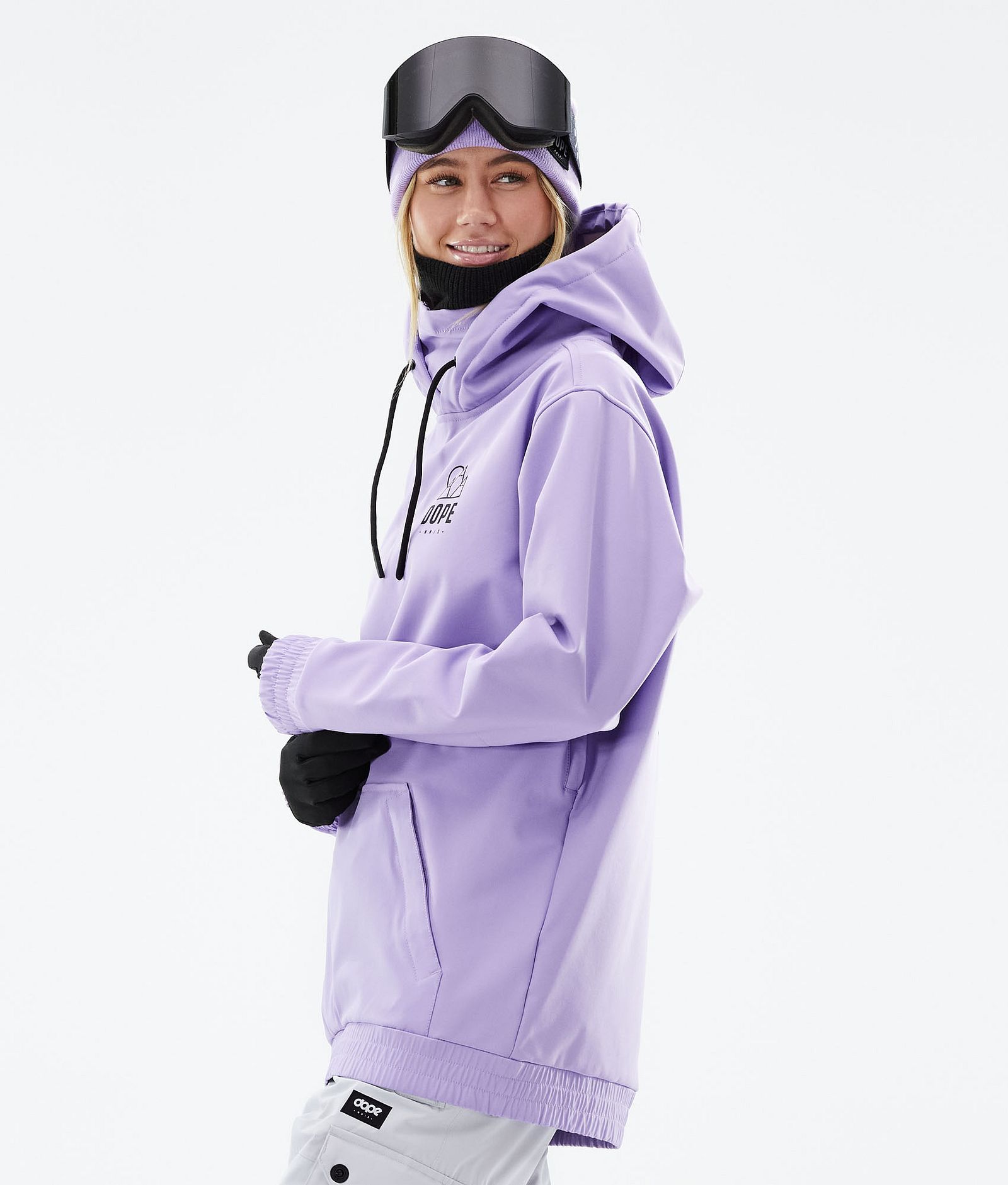 Dope Yeti W 2021 Snowboard Jacket Women Rise Faded Violet, Image 7 of 8