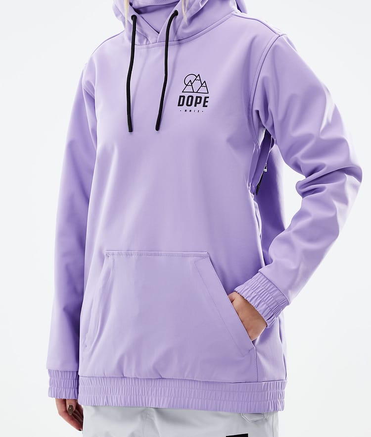 Dope Yeti W 2021 Snowboardjacke Damen Rise Faded Violet, Bild 8 von 8