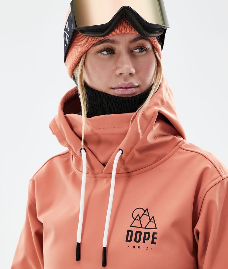 Dope Yeti W 2021 Kurtka Snowboardowa Kobiety Rise Peach, Zdjęcie 3 z 9