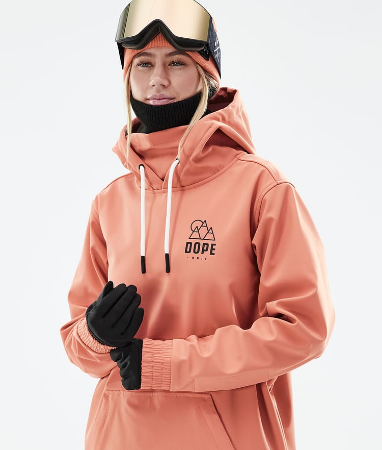 Dope Yeti W 2021 Kurtka Snowboardowa Kobiety Rise Peach, Zdjęcie 4 z 9