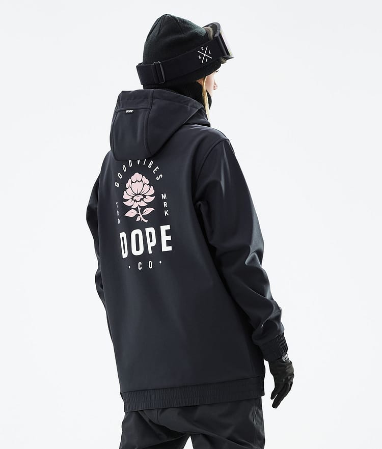 Dope Yeti W 2021 Kurtka Snowboardowa Kobiety Rose Black, Zdjęcie 1 z 8