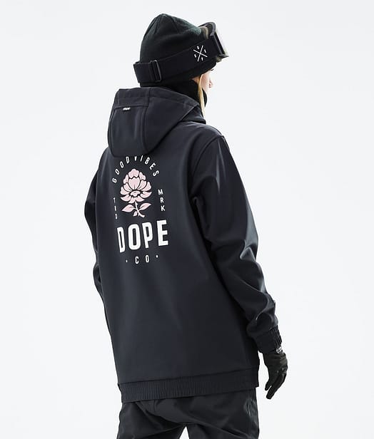 Dope Yeti W 21 Chaqueta Snowboard Mujer Rose Black